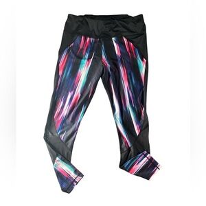 Reitmans HYBA Multicoloured Yoga Pants Size Large